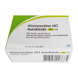 Атомоксетин HCL 40 мг Европа :: Аналог Когниттера :: Aurobindo капс. №30 в Калининграде и области фото